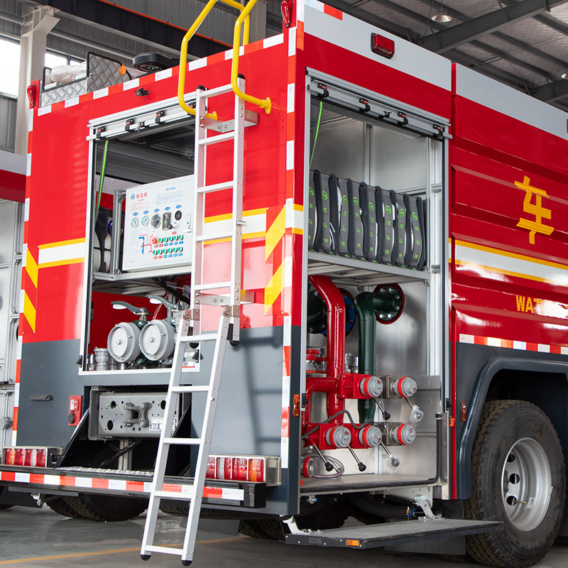 Natitiklop na Fire Apparatus Access Ladder